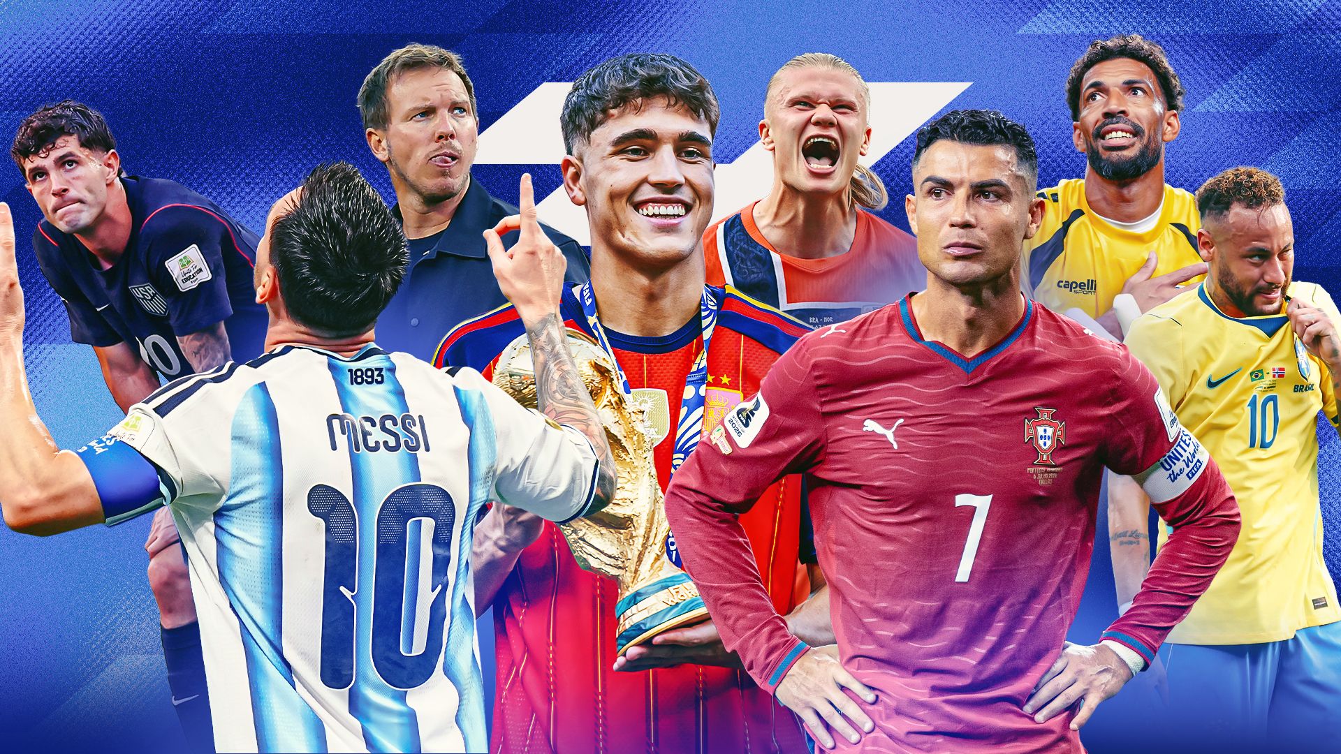 サッカー ワールドカップ メッシ ロナウド ネイマール トッティ ユニフォーム 2026年ワールドカップの勝者と敗者：大会を盛り上げたリオネル・メッシ